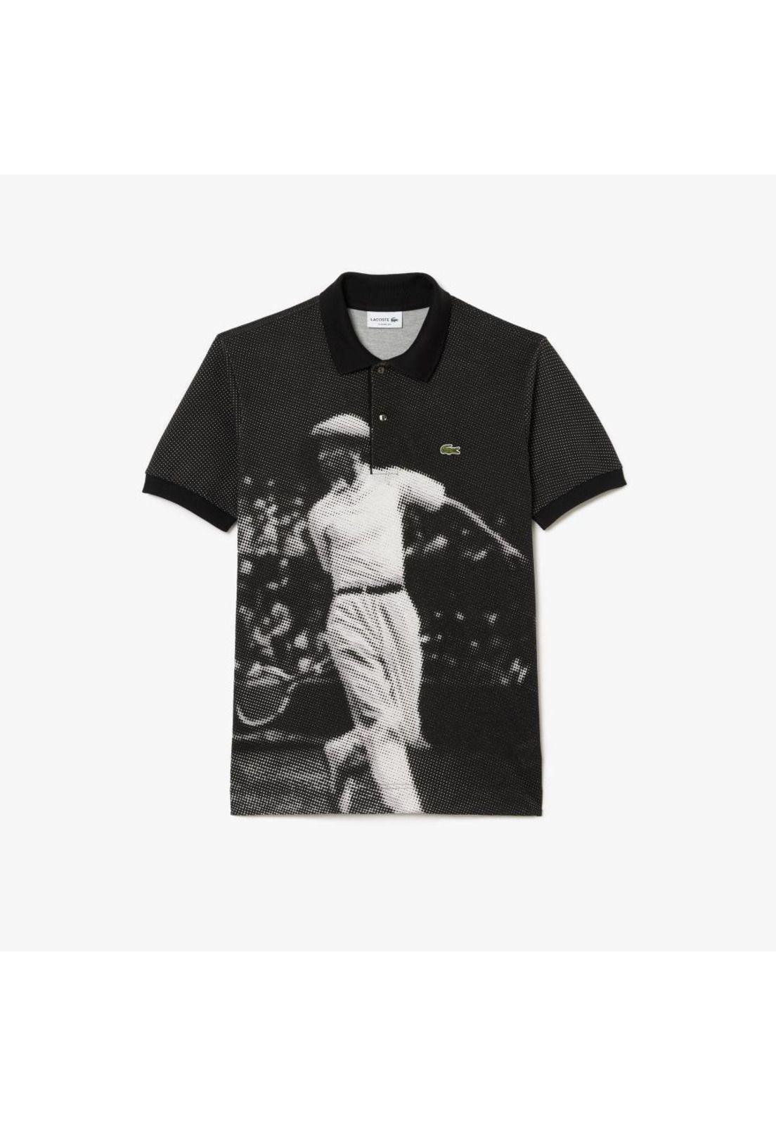 Polera Polo Lacoste PH344 Hombre Negro-1