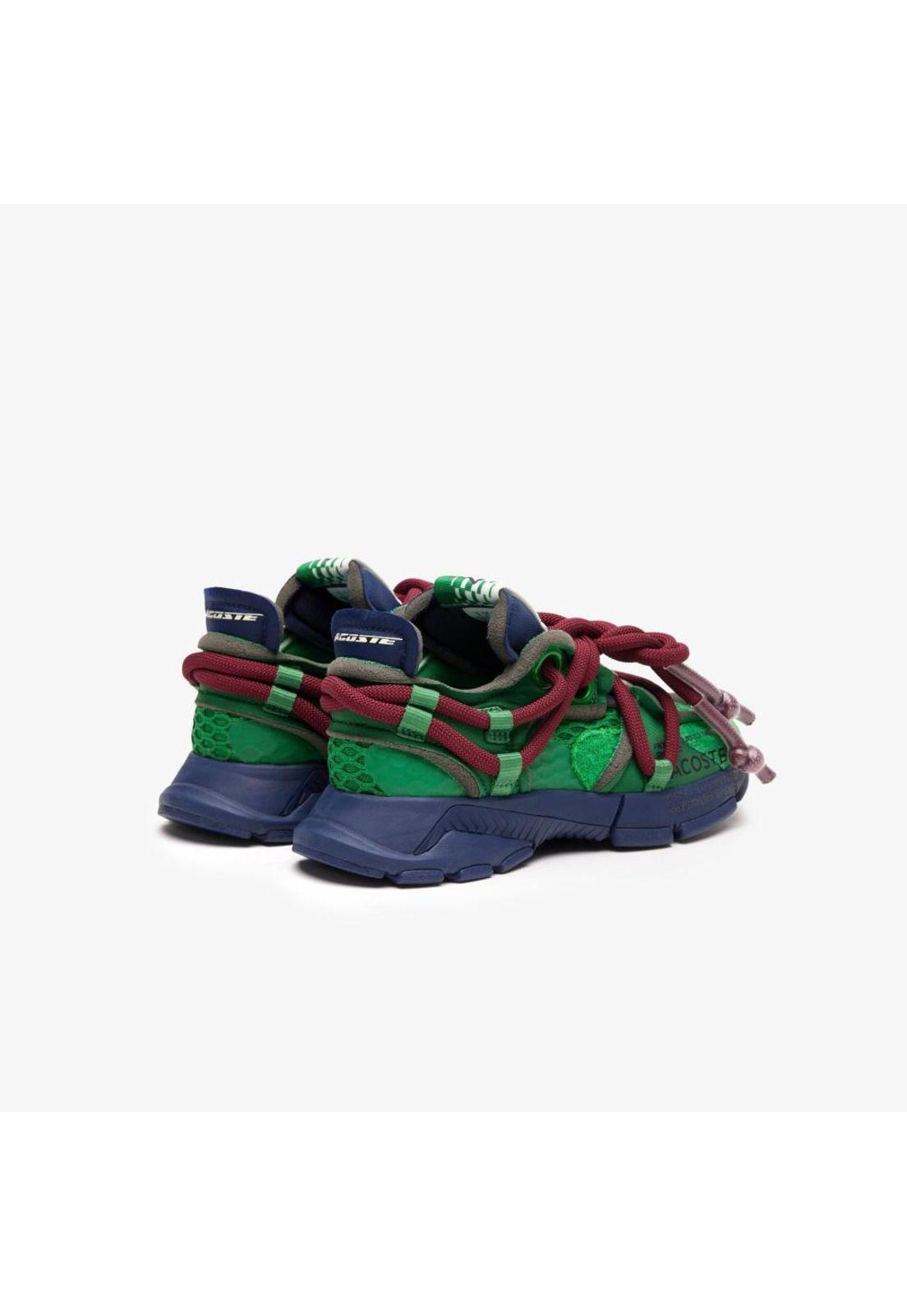 Zapatilla Urbana Lacoste  Mujer Verde-2