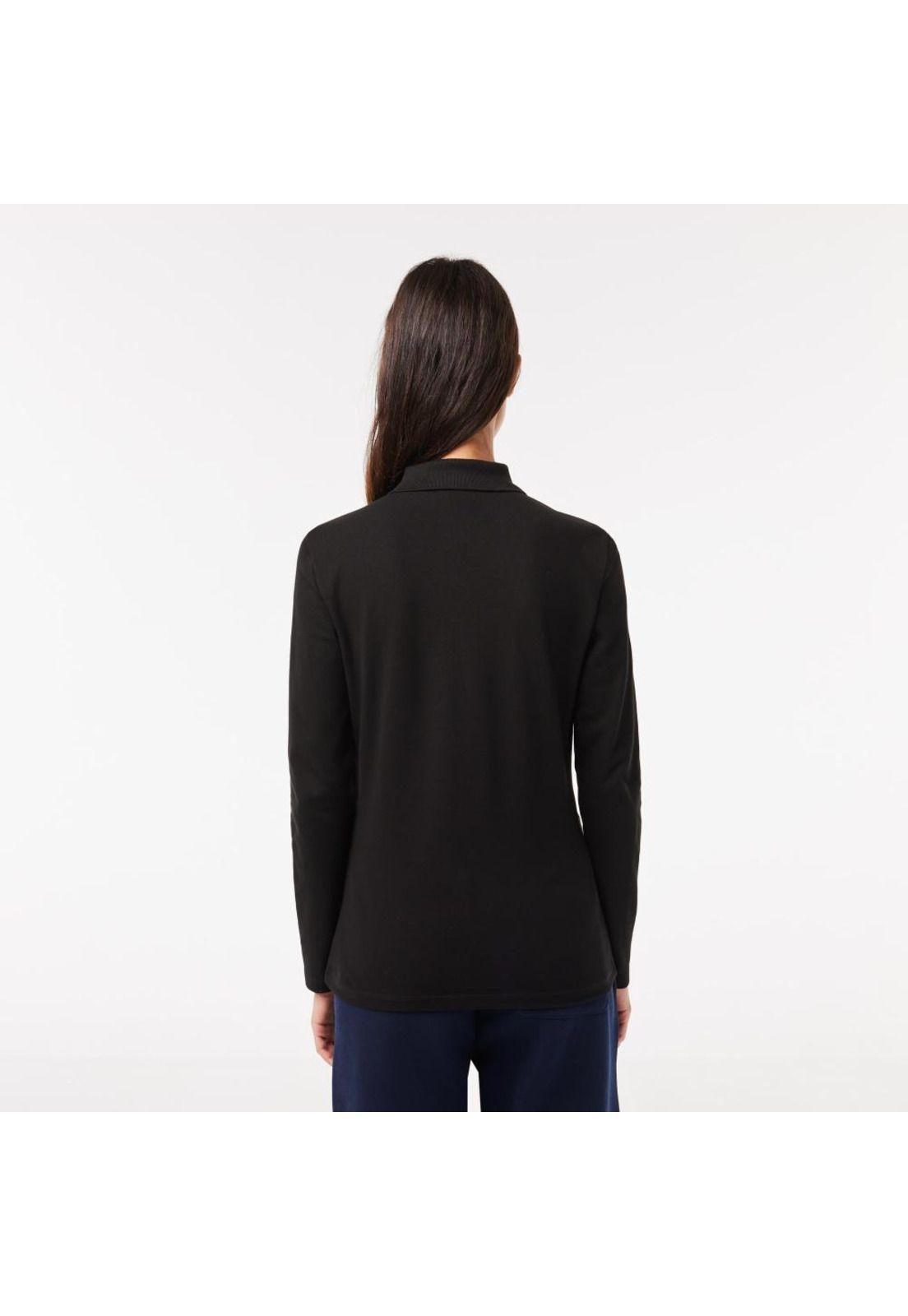 Polera Mujer Lacoste PF5464 Negro-2