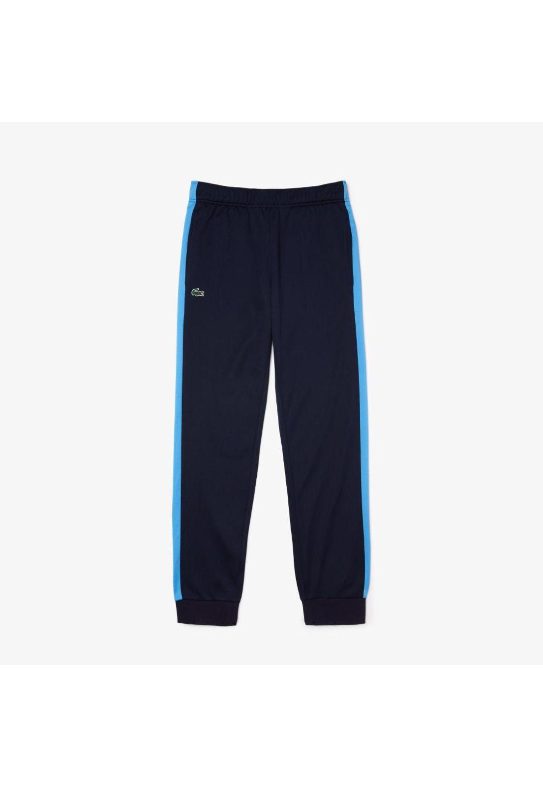 Pantalón Buzo Lacoste Xh9427 Hombre Azul-3