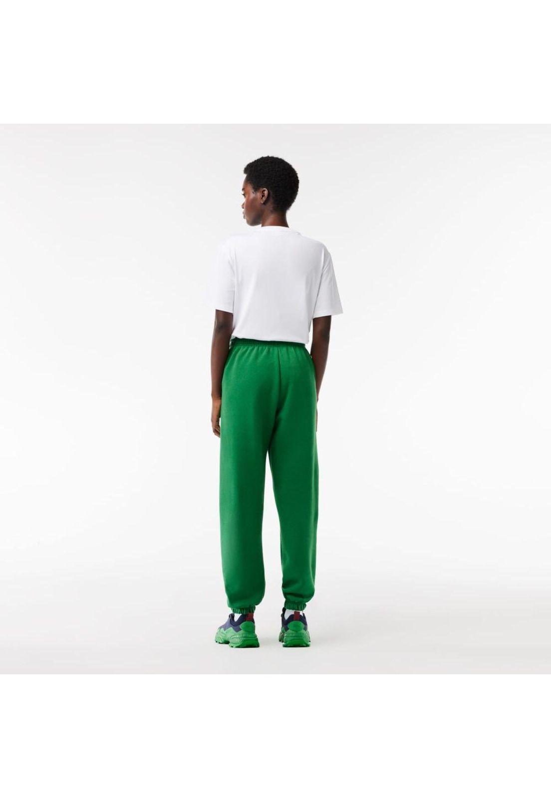 Pantalón Buzo Lacoste XF164 Mujer Verde-2