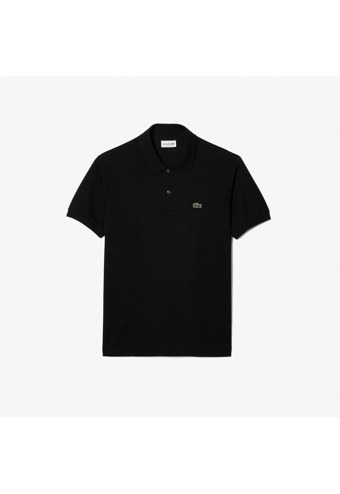 Polera Polo Lacoste L1212 Hombre Negro-1