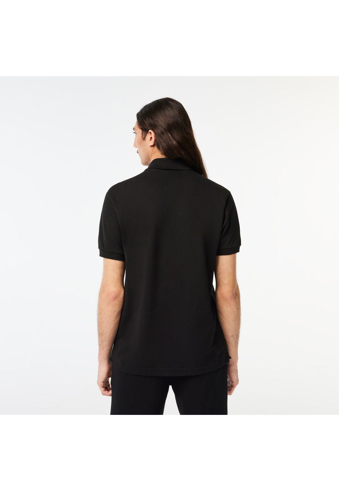 Polera Polo Lacoste L1212 Hombre Negro-2