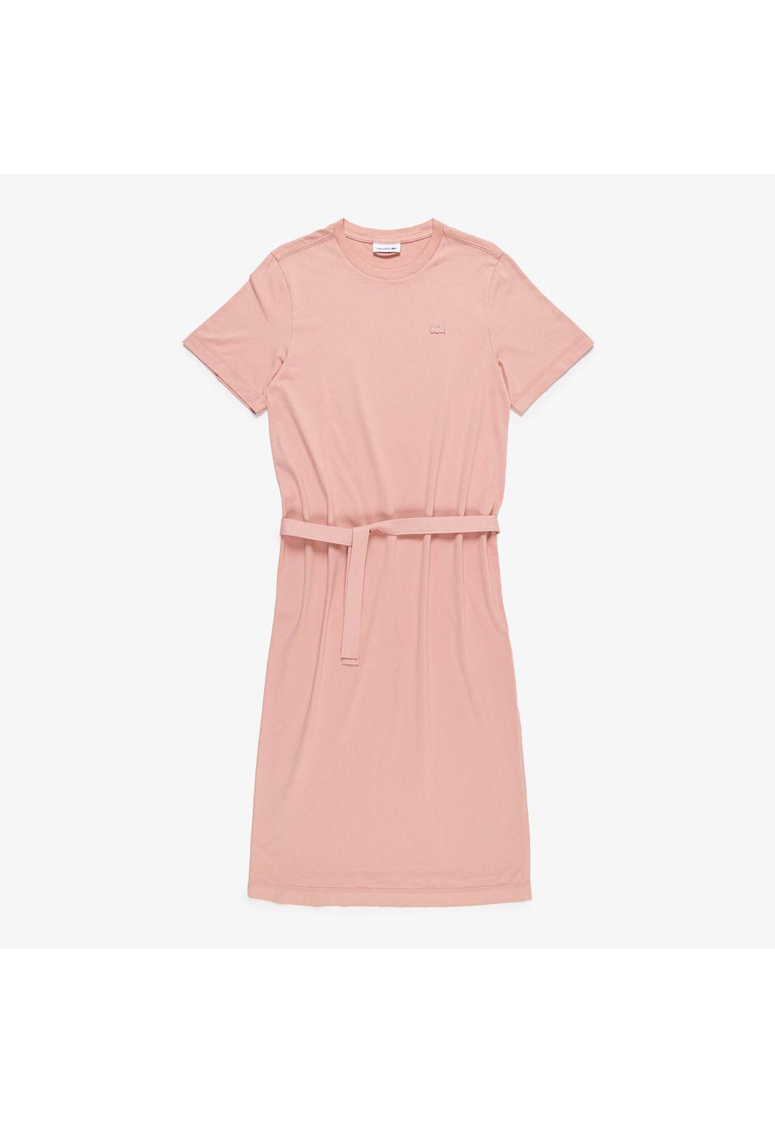Vestido Lacoste EF468 Mujer Rosado-1