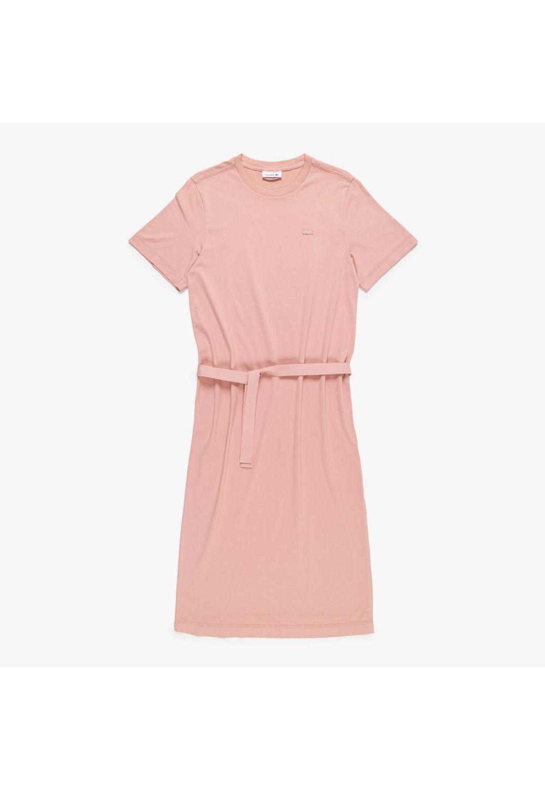 Vestido Lacoste EF468 Mujer Rosado-0