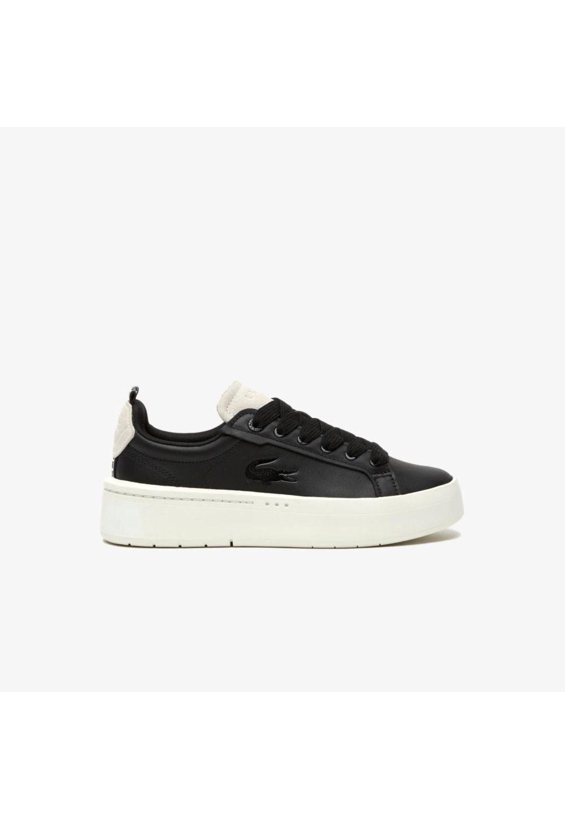 Zapatilla Lacoste Carnaby Platform Mujer Negro-0