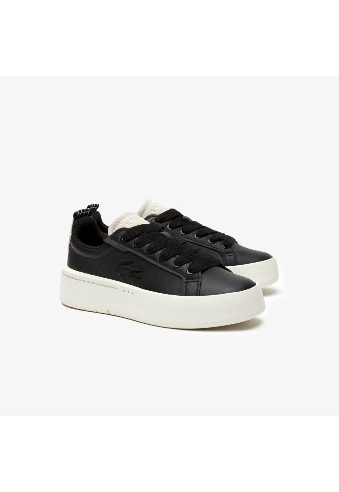 Zapatilla Lacoste Carnaby Platform Mujer Negro-1