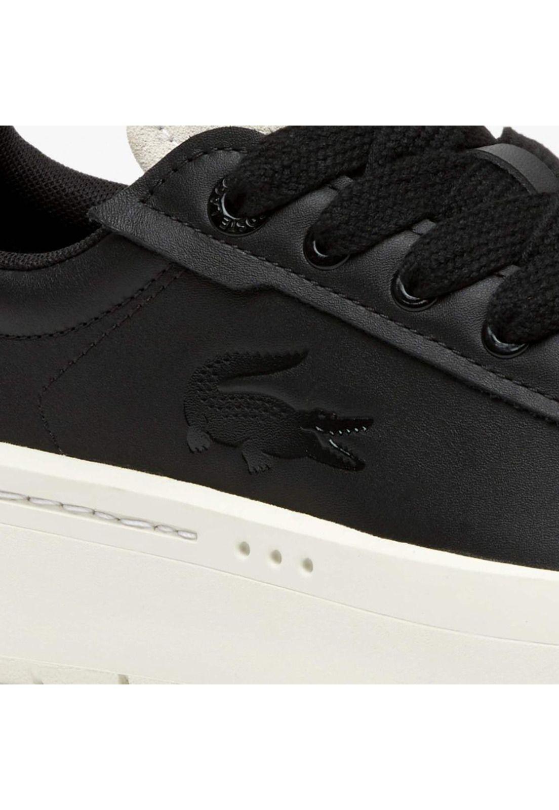Zapatilla Lacoste Carnaby Platform Mujer Negro-5