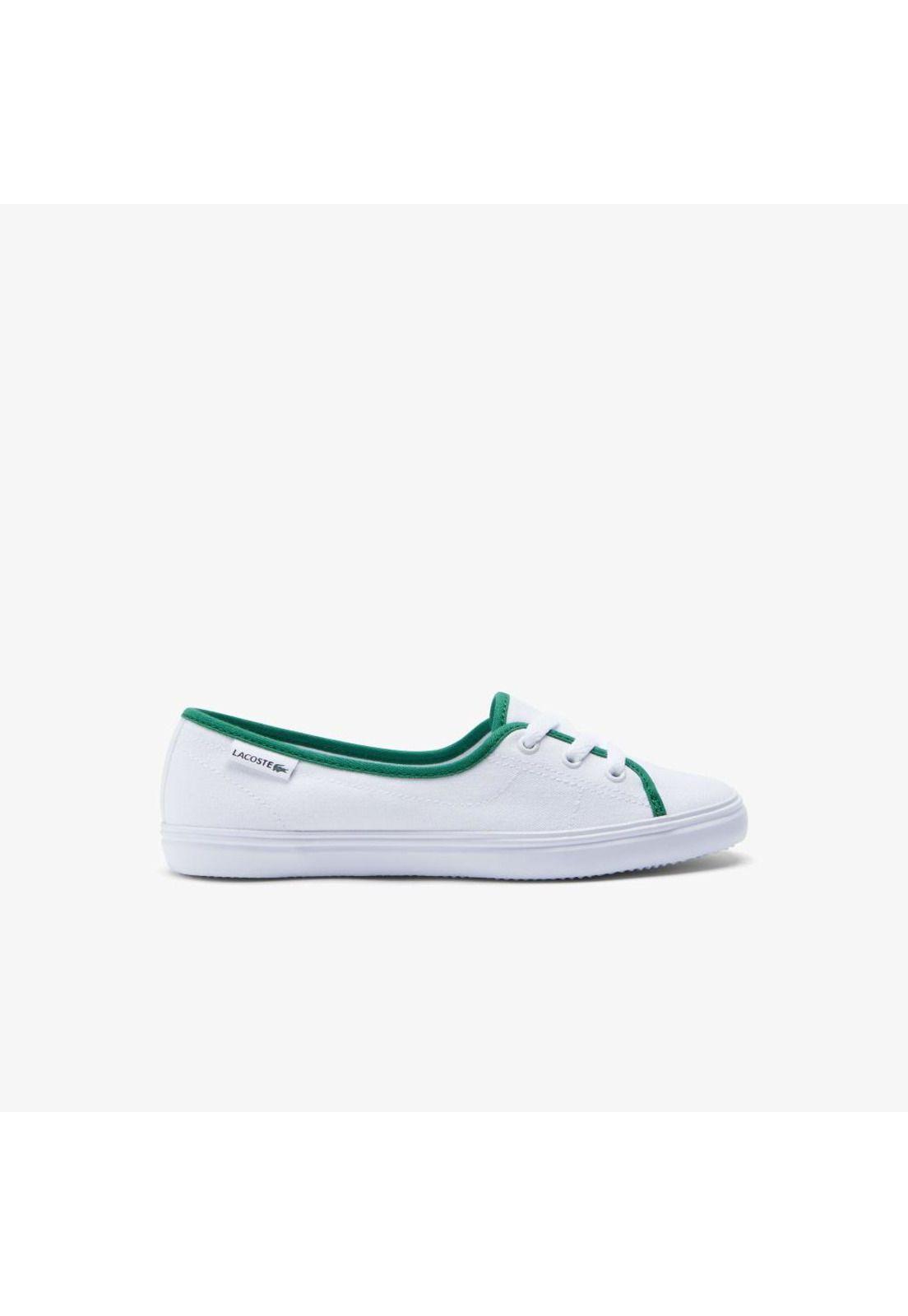 Zapatilla Urbana Mujer MEDIAN BASE Verde Lacoste-0