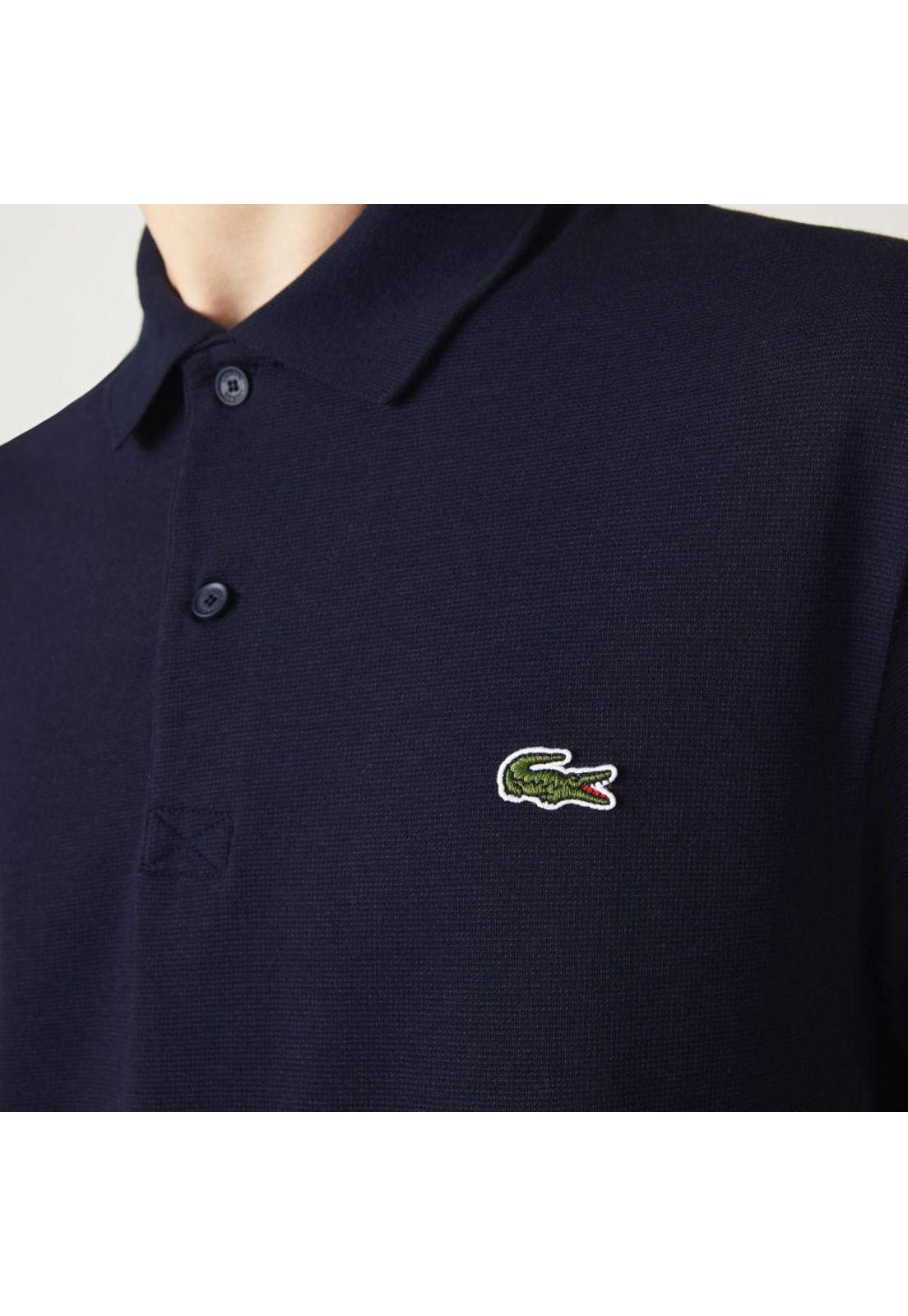 Polera Polo Lacoste DH0783 Hombre Azul-3