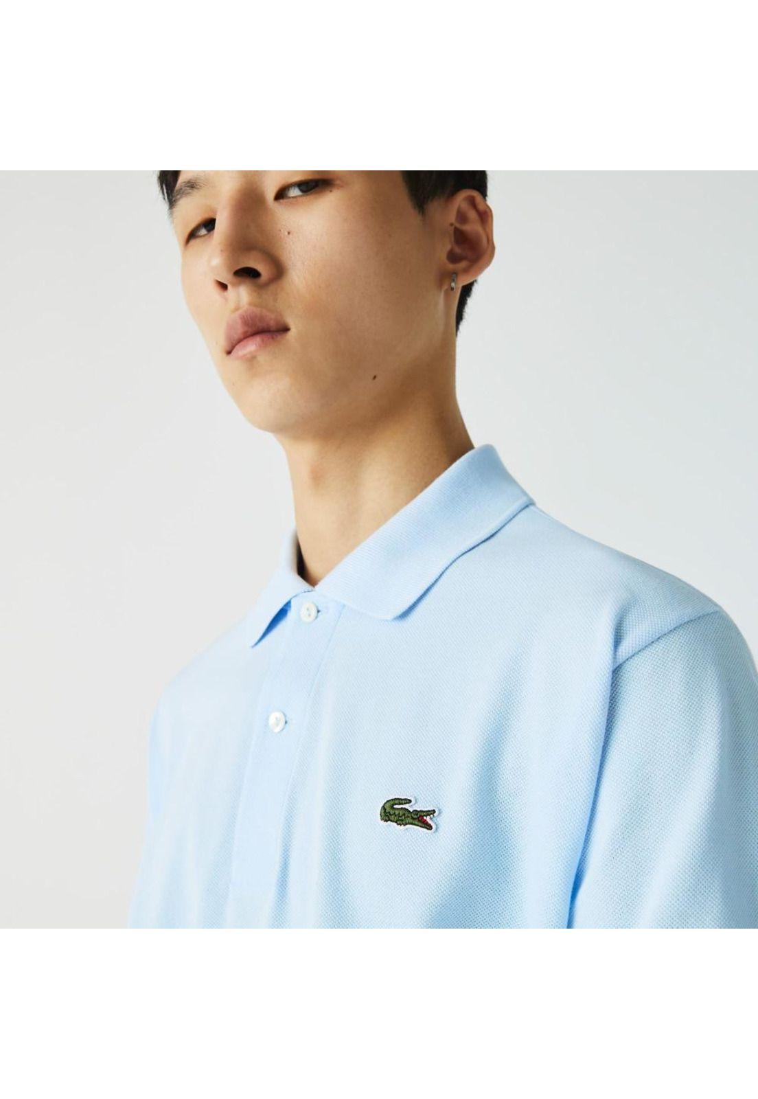 Polera Polo Lacoste L1212 Hombre Azul-3