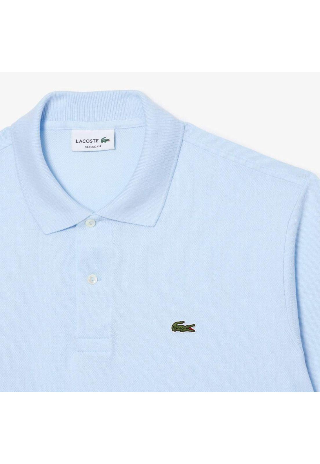 Polera Polo Lacoste L1212 Hombre Azul-5