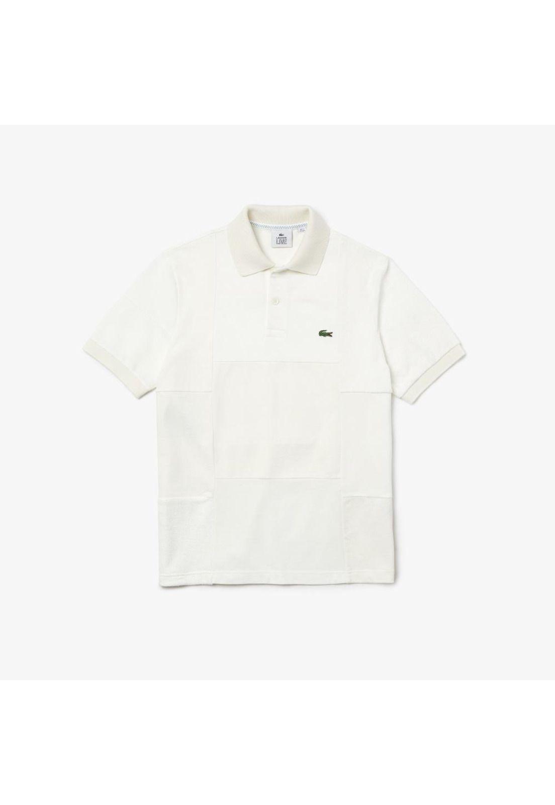 Polera Polo Lacoste DH7203 Hombre Blanco-1