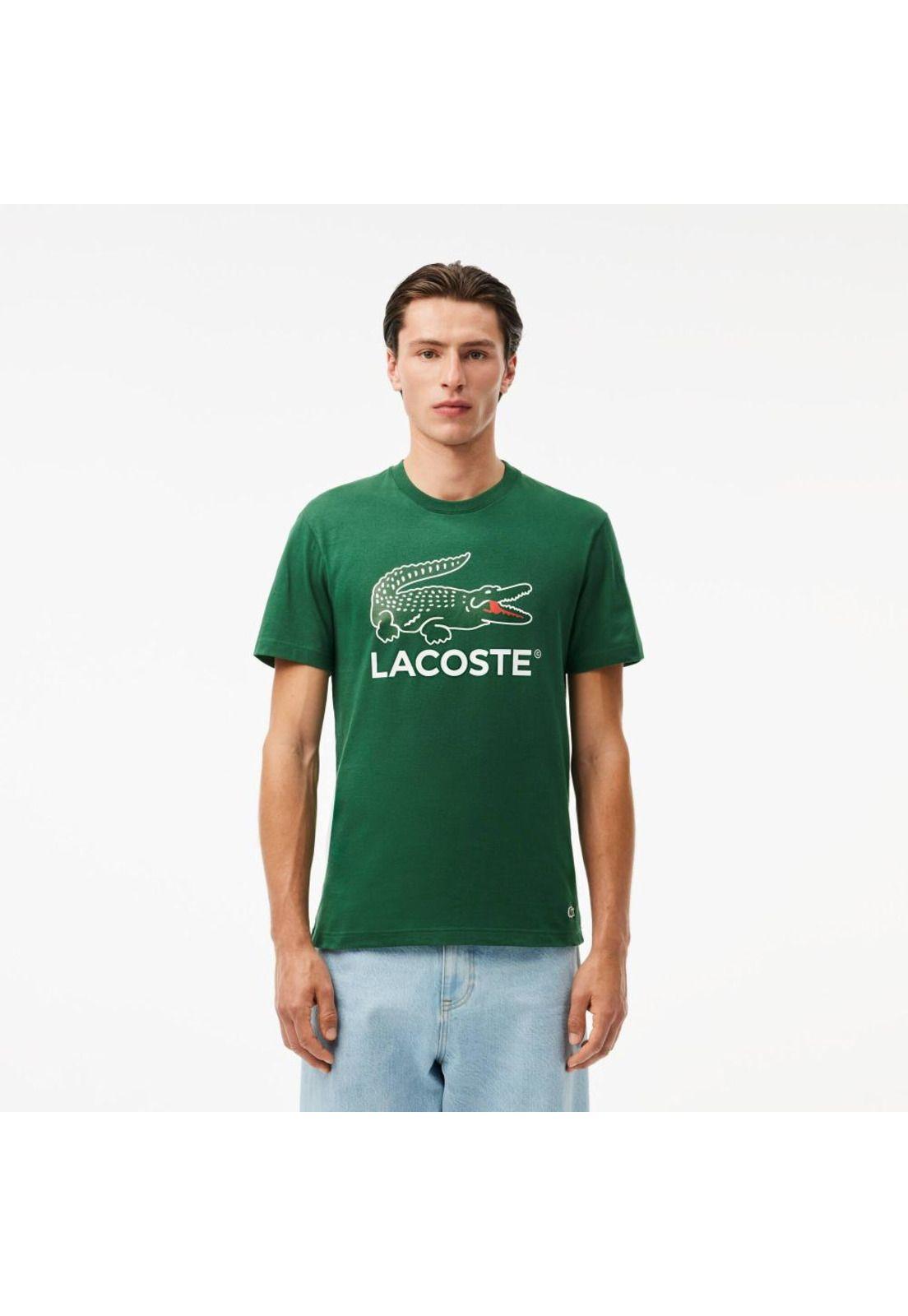 Polera Lacoste TH1285 Hombre Verde-0