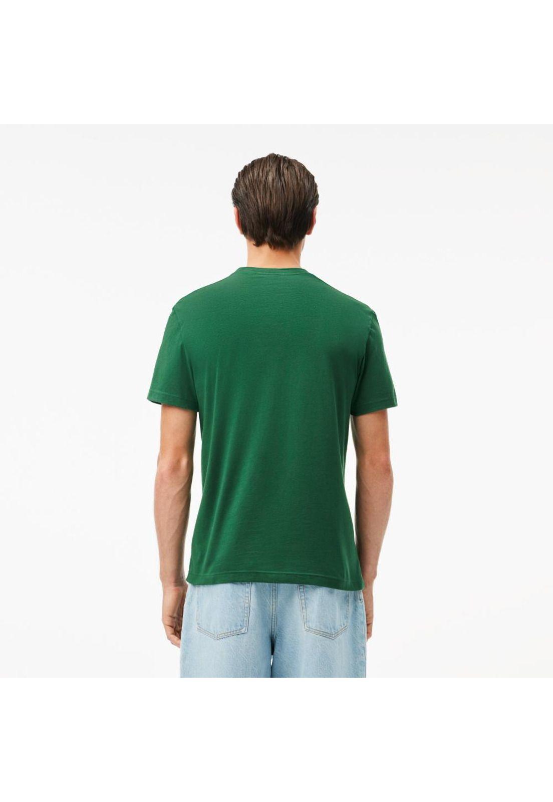 Polera Lacoste TH1285 Hombre Verde-1