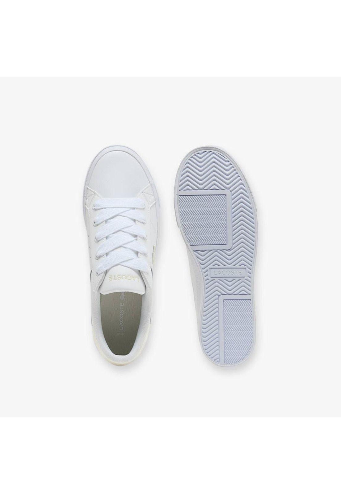 Zapatilla Urbana Mujer ZIANE PLATFORM Blanca Lacoste-3