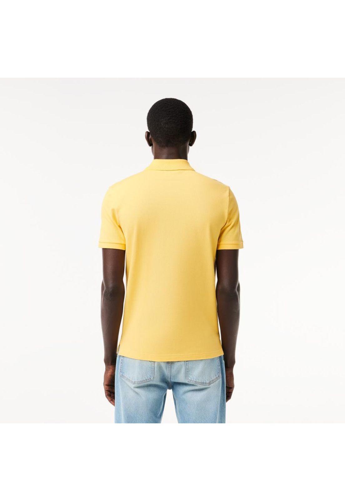 Polera Polo Lacoste PH4012 Hombre Amarillo-1