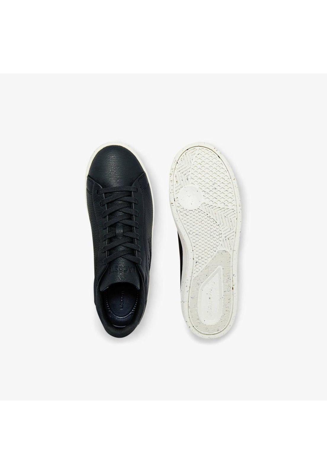 Zapatilla Urbana Lacoste Court Zero Hombre Negro-2