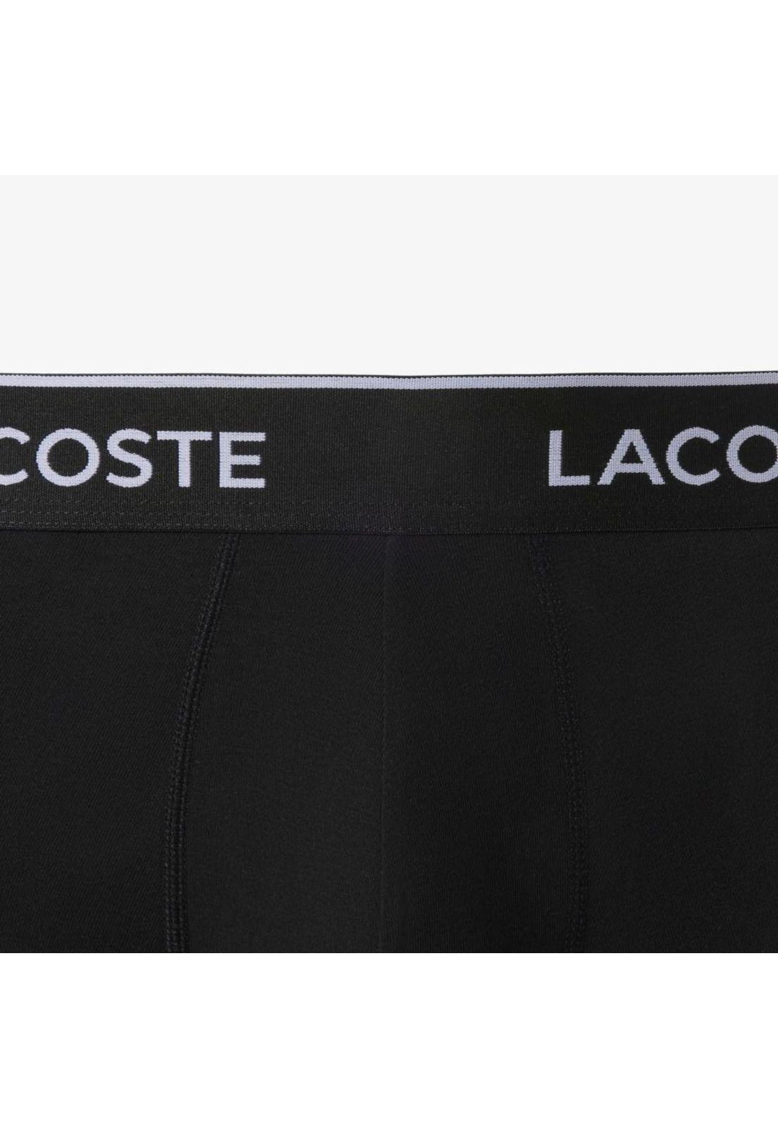 Boxers Algodón Hombre Lacoste 5H1300 Negro-3