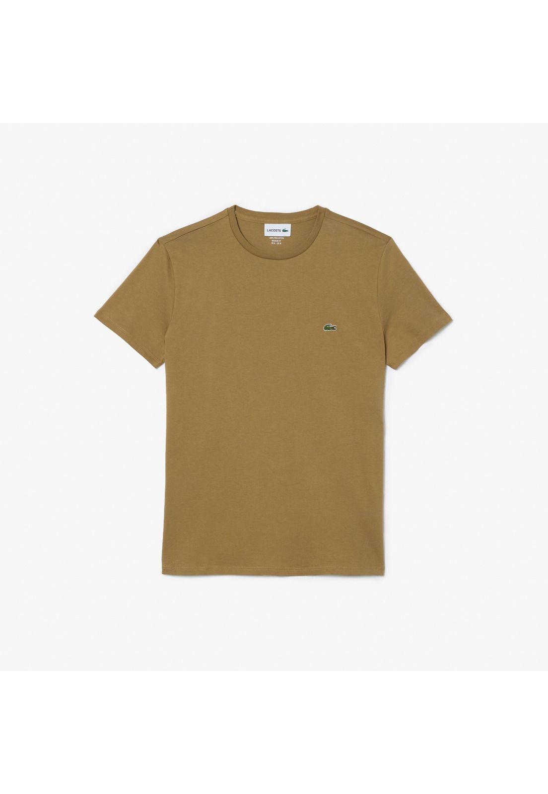 Polera Lacoste TH6709 Hombre Marrón-0