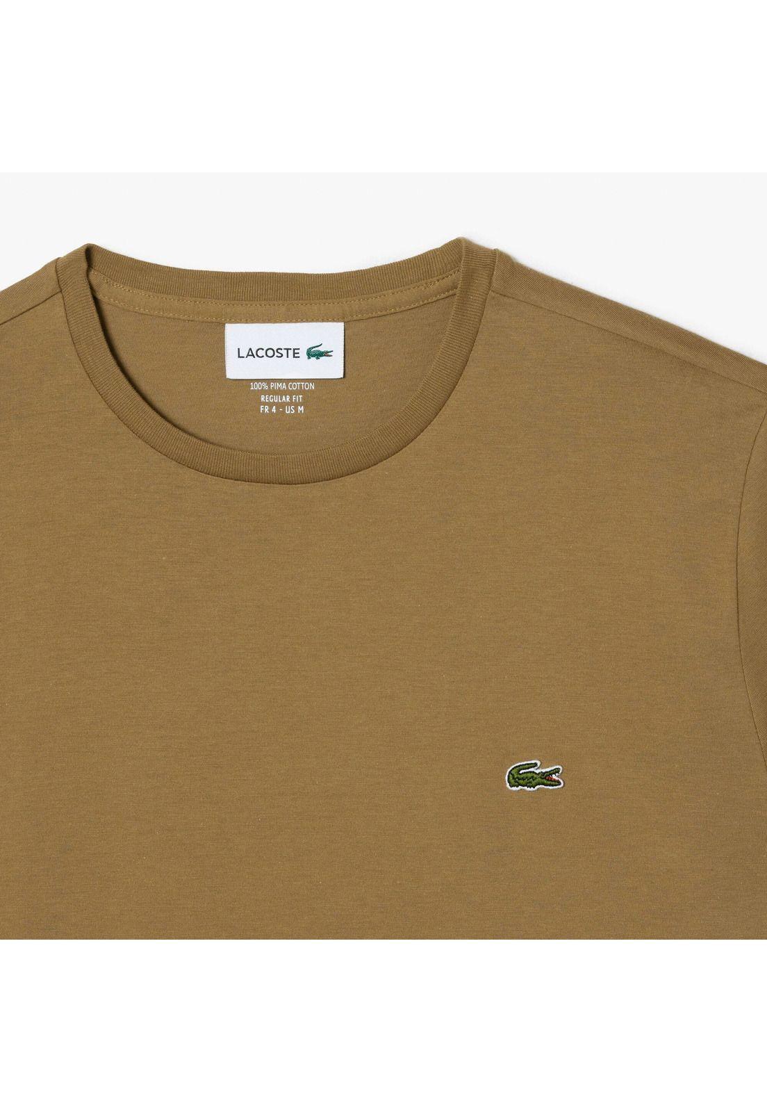 Polera Lacoste TH6709 Hombre Marrón-1