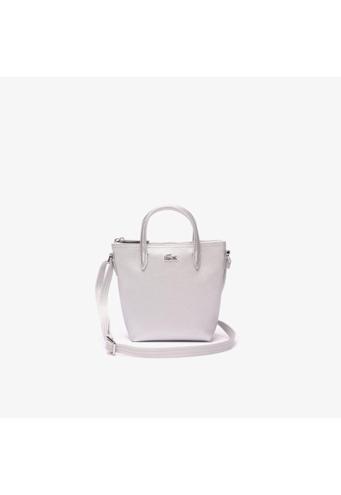 Cartera Lacoste NF4383 Mujer Plata-0