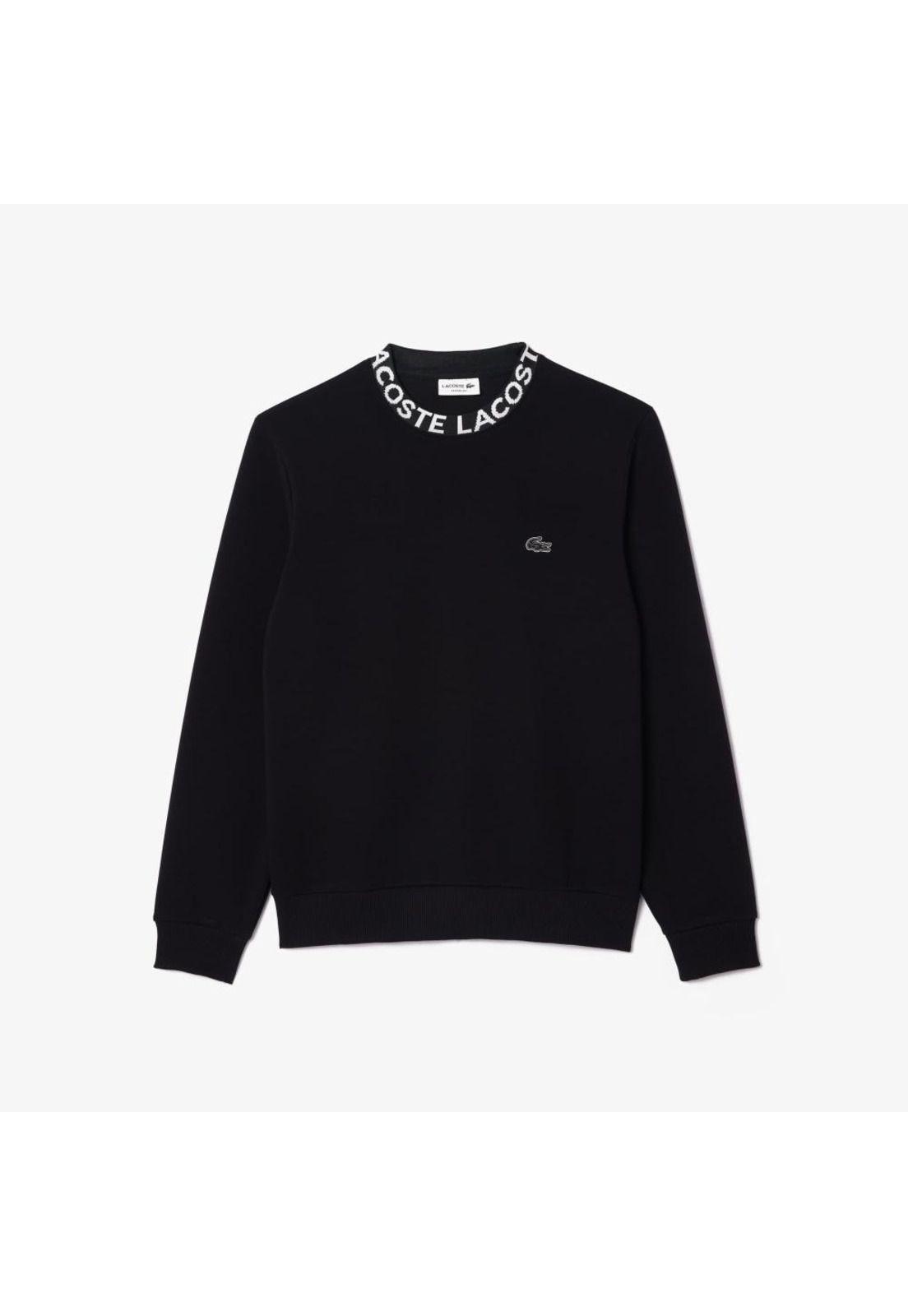 Polerón  Lacoste SH7473 Hombre Negro-1