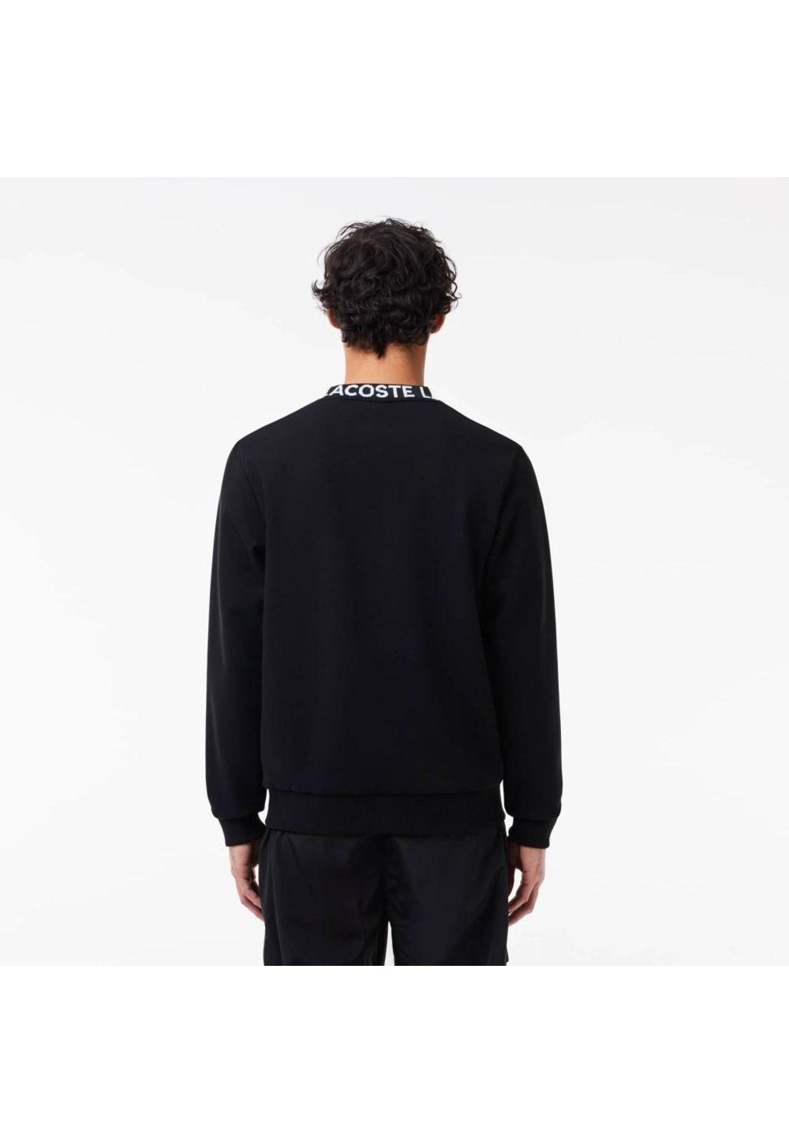 Polerón  Lacoste SH7473 Hombre Negro-2