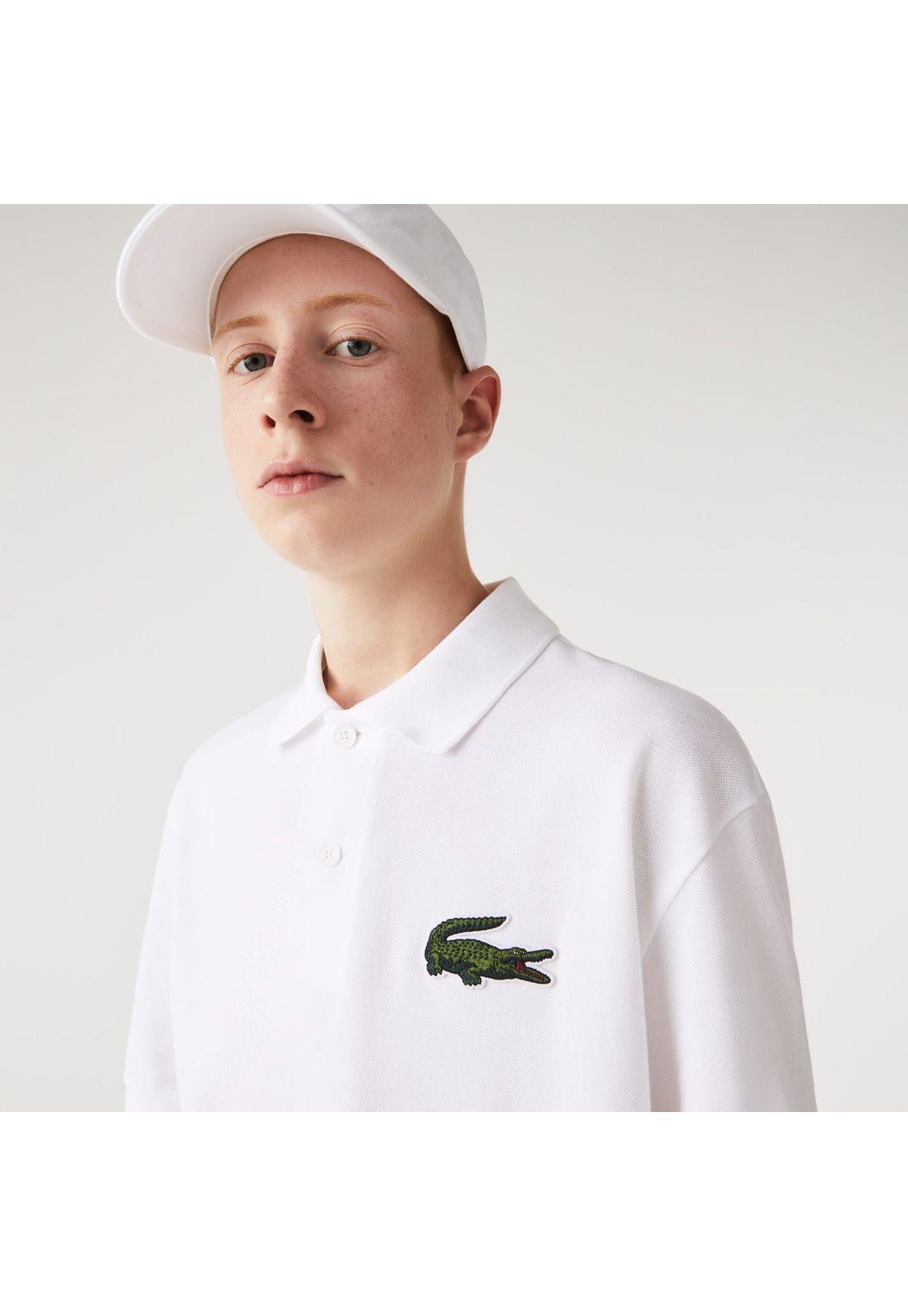 Polera Polo Lacoste PH392 Unisex Blanco-4