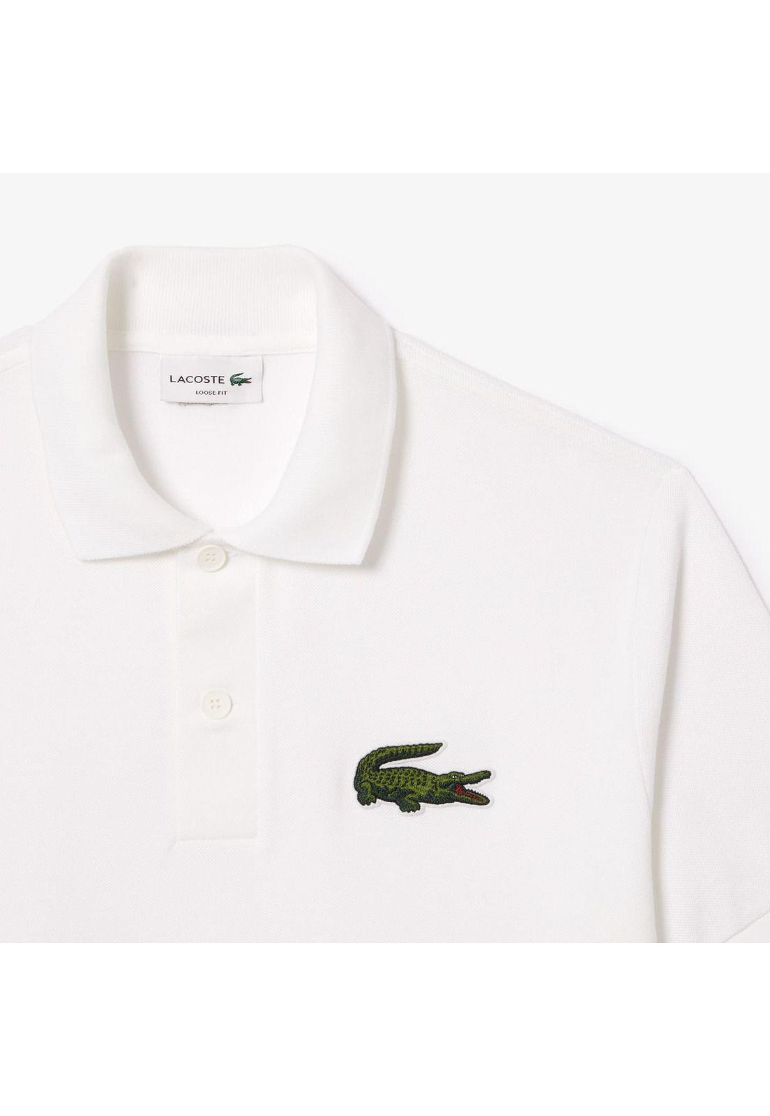 Polera Polo Lacoste PH392 Unisex Blanco-5
