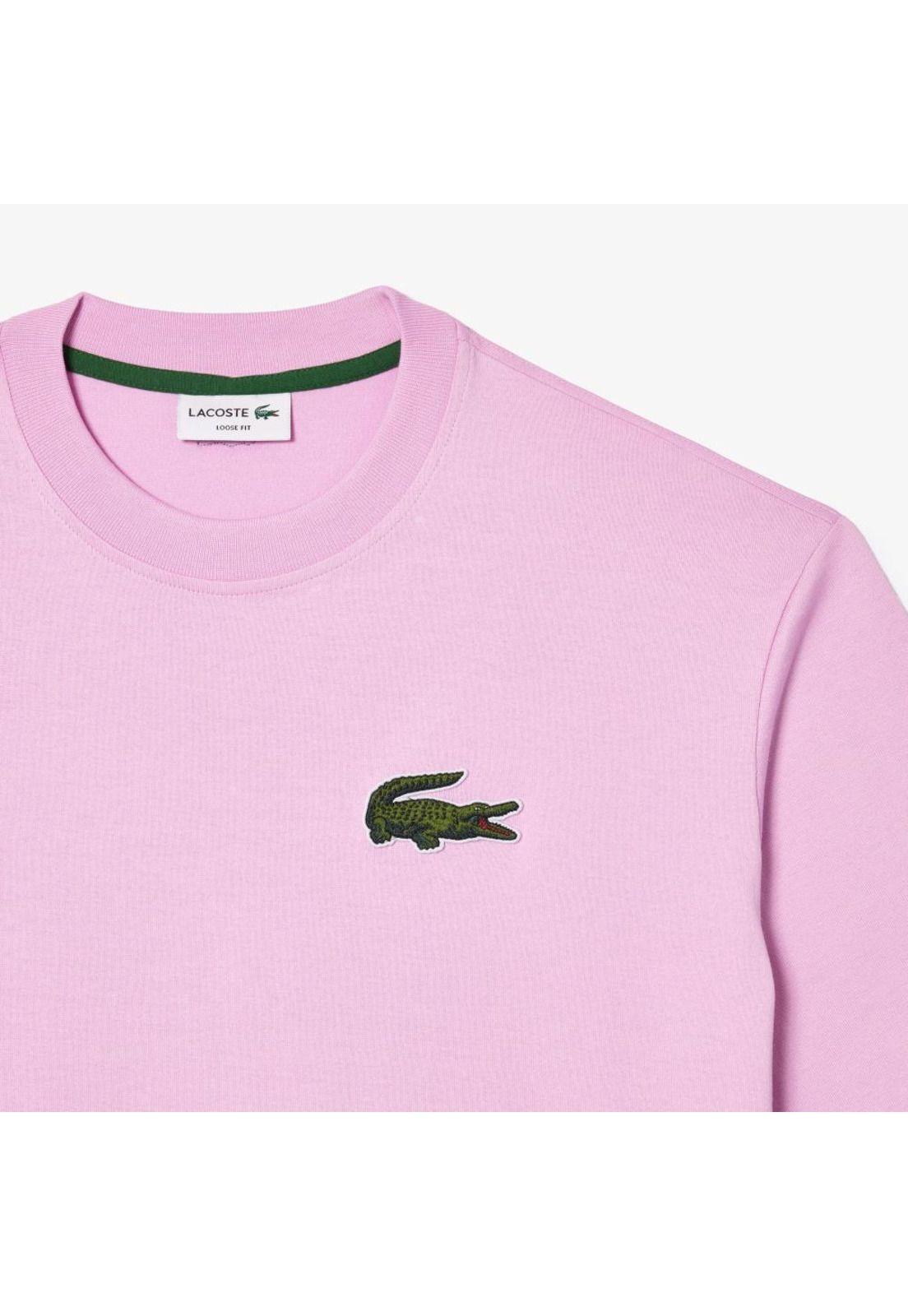 Polera  Lacoste TH0062 Hombre Rosa-2
