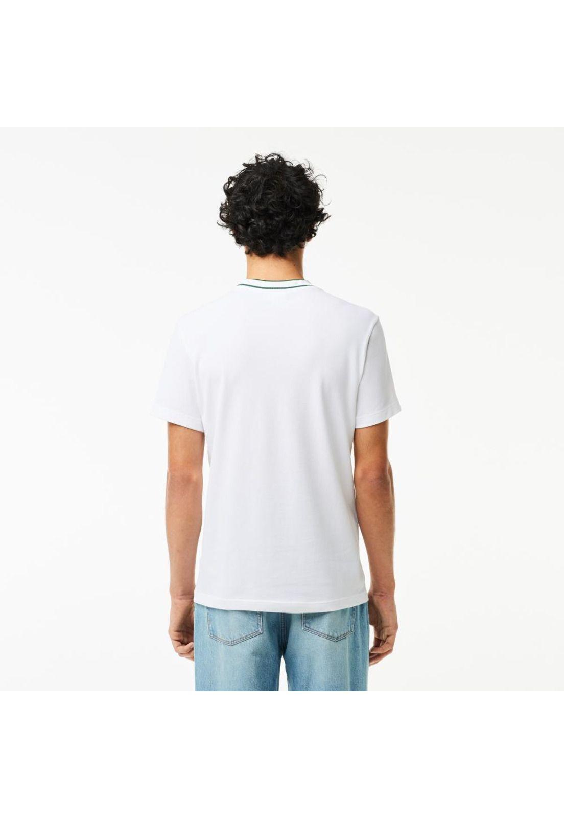 Polera  Lacoste TH8174 Hombre Blanco-2