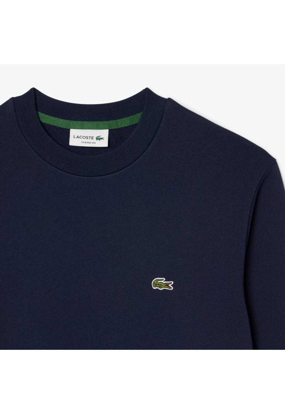 Poleron Cuello Redondo Hombre Lacoste SH9801-3