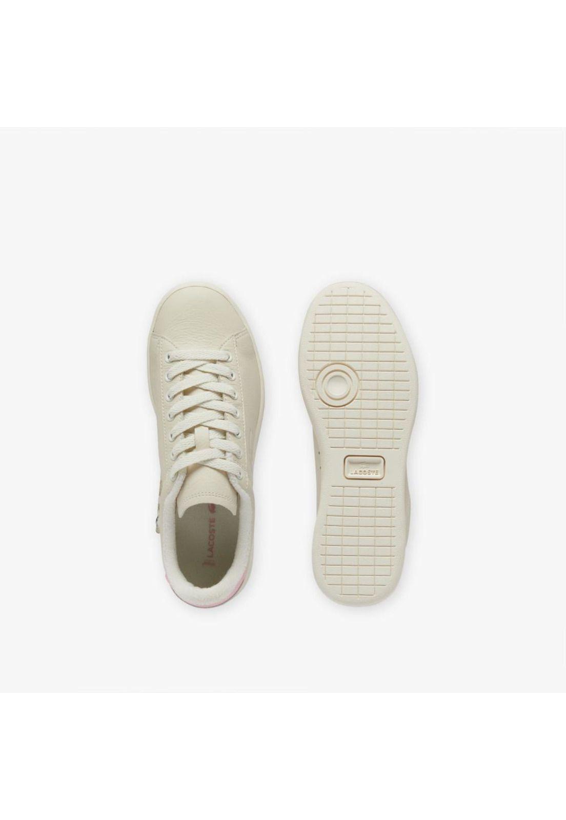 Zapatilla Urbana Mujer CARNABY SET Blanco Lacoste-3