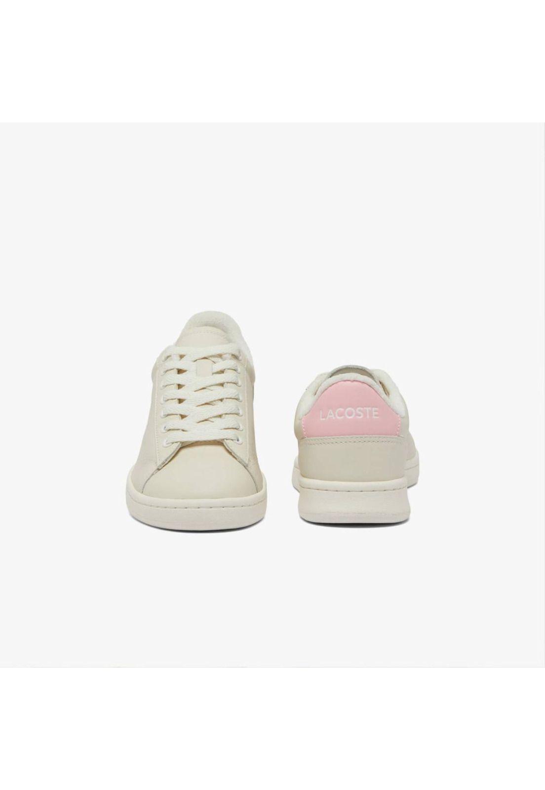 Zapatilla Urbana Mujer CARNABY SET Blanco Lacoste-4
