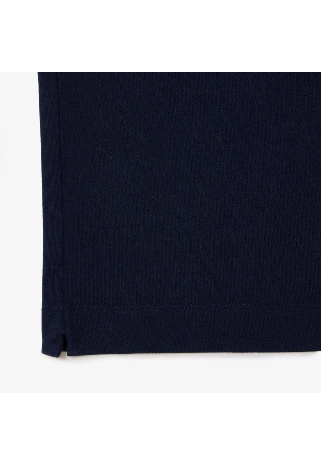 Polera Polo Algodón Hombre Lacoste PH5522 Azul-4