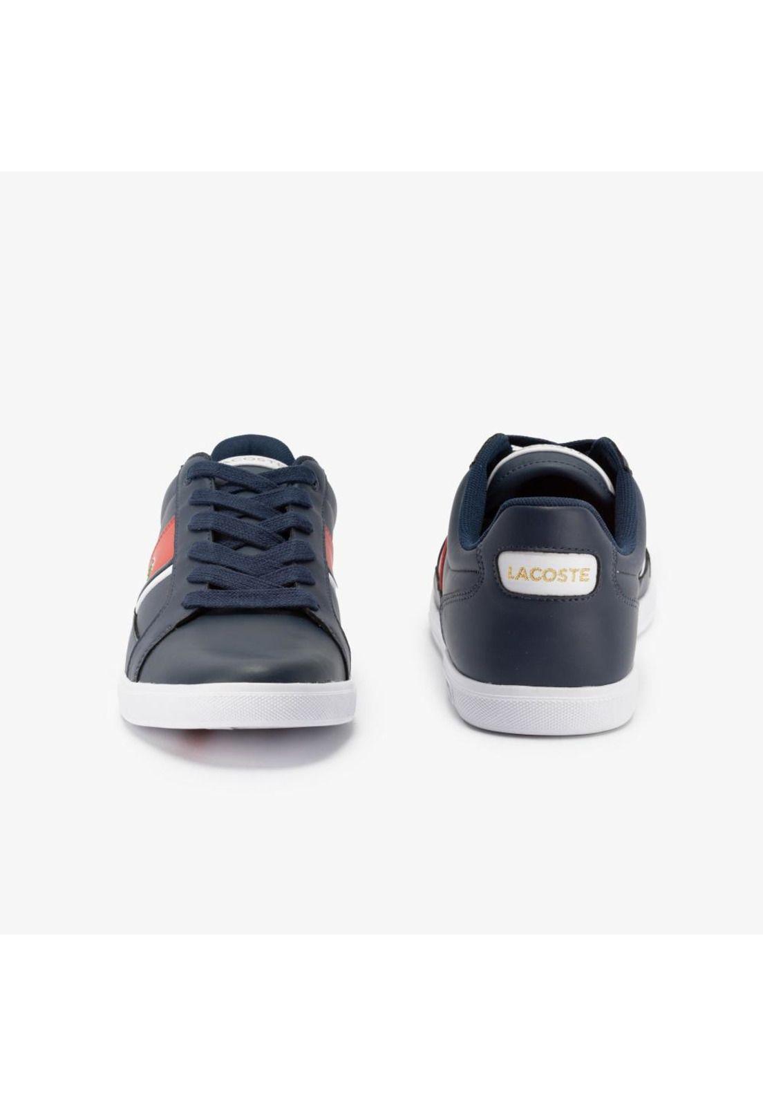 Zapatilla Urbana Lacoste  Hombre Azul-4