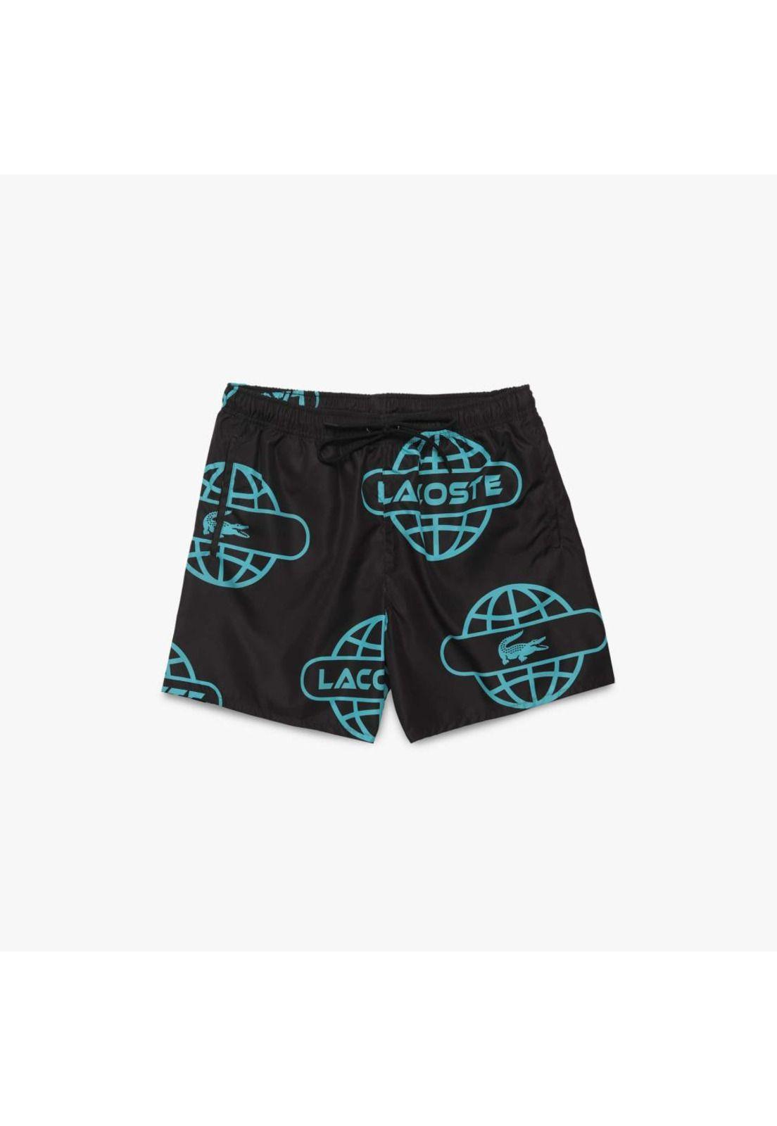 Traje de Baño Lacoste MH4586 Hombre Azul-1