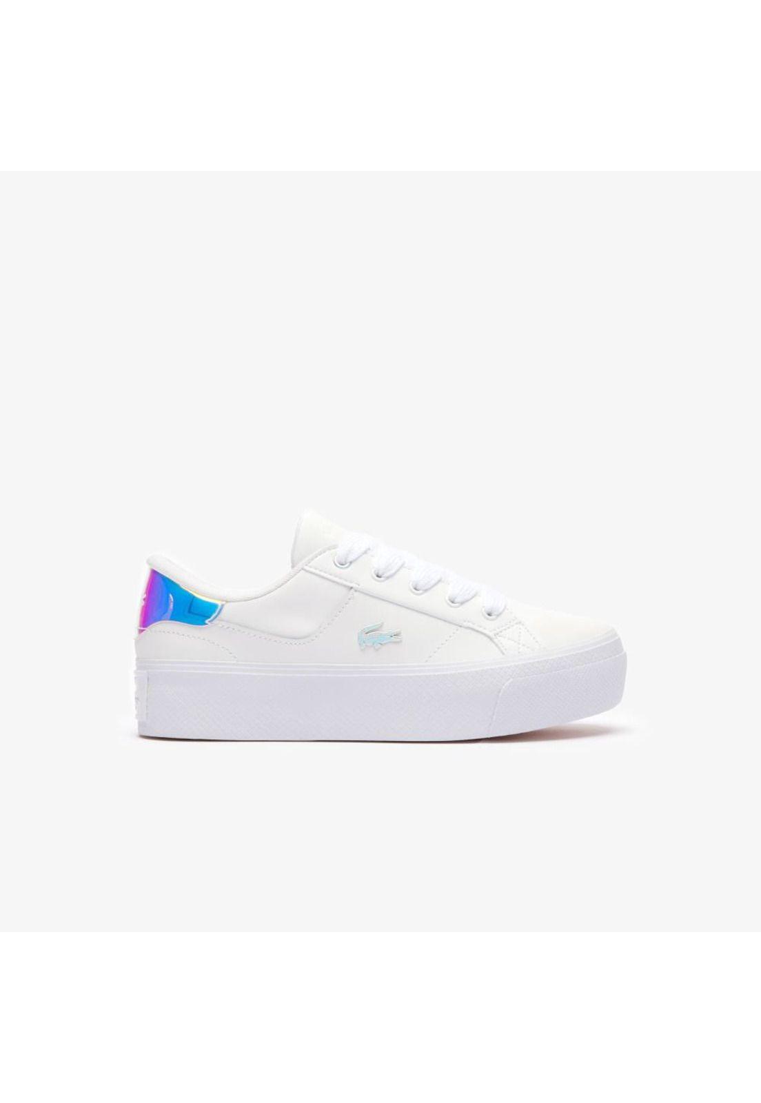 Zapatilla Urbana Mujer ZIANE PLATFORM Blanco Lacoste-0