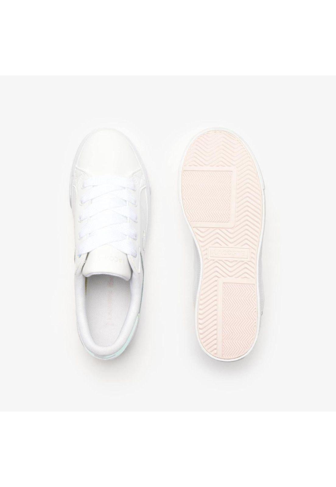 Zapatilla Urbana Mujer ZIANE PLATFORM Blanco Lacoste-3