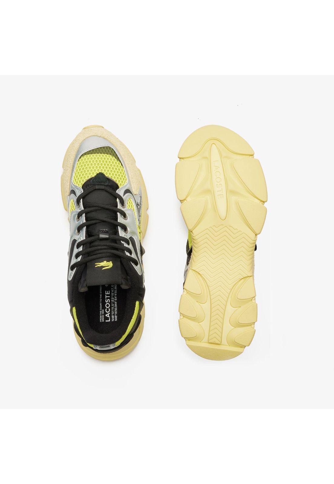 Zapatilla Urbana L003 neo Lacoste Hombre Amarillo-3
