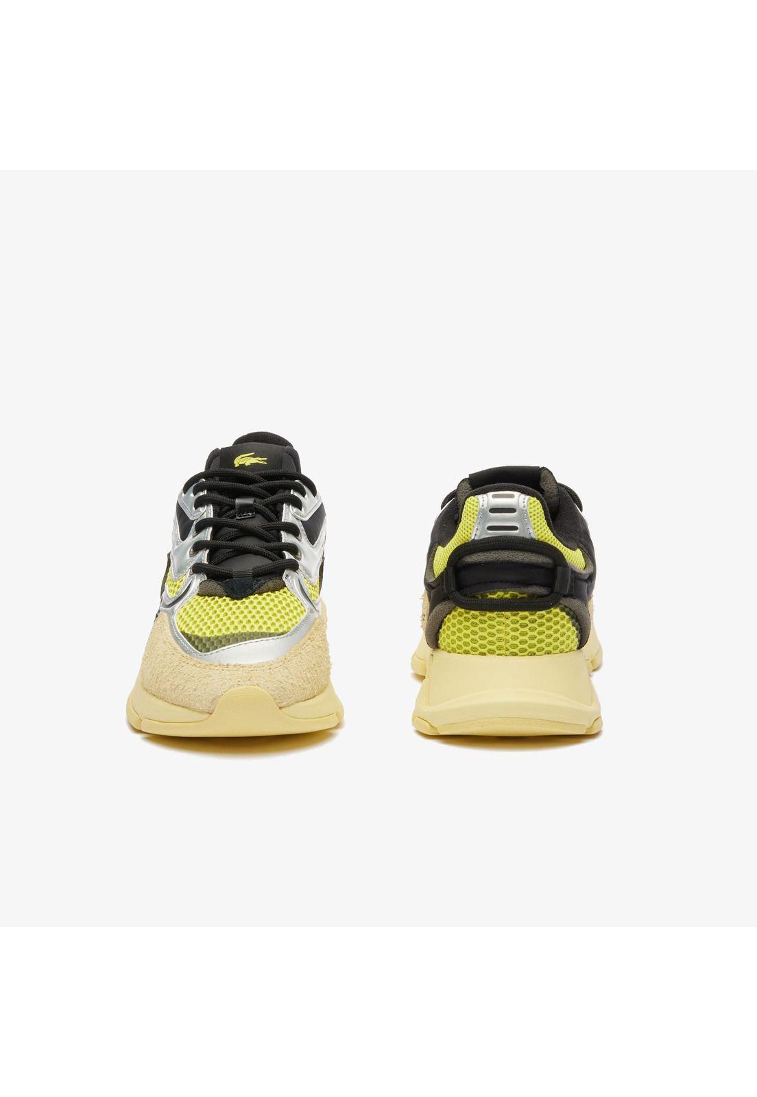 Zapatilla Urbana L003 neo Lacoste Hombre Amarillo-4
