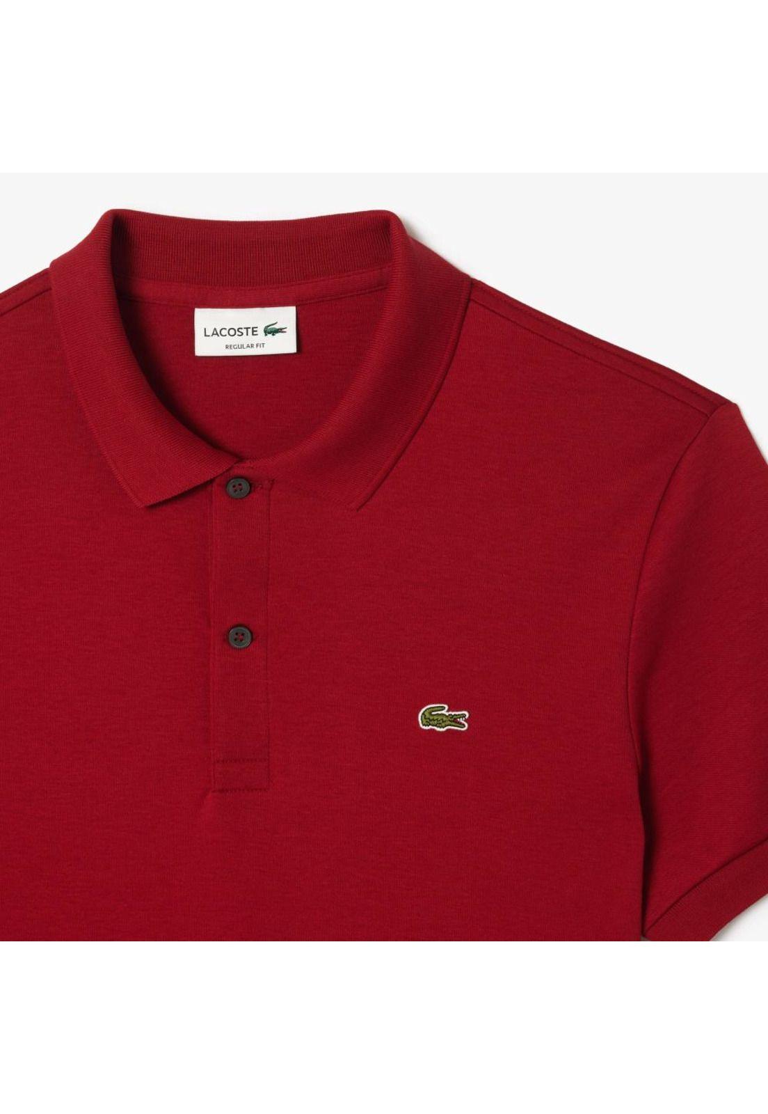 Polera Polo Lacoste DH2050 Hombre Rojo-3