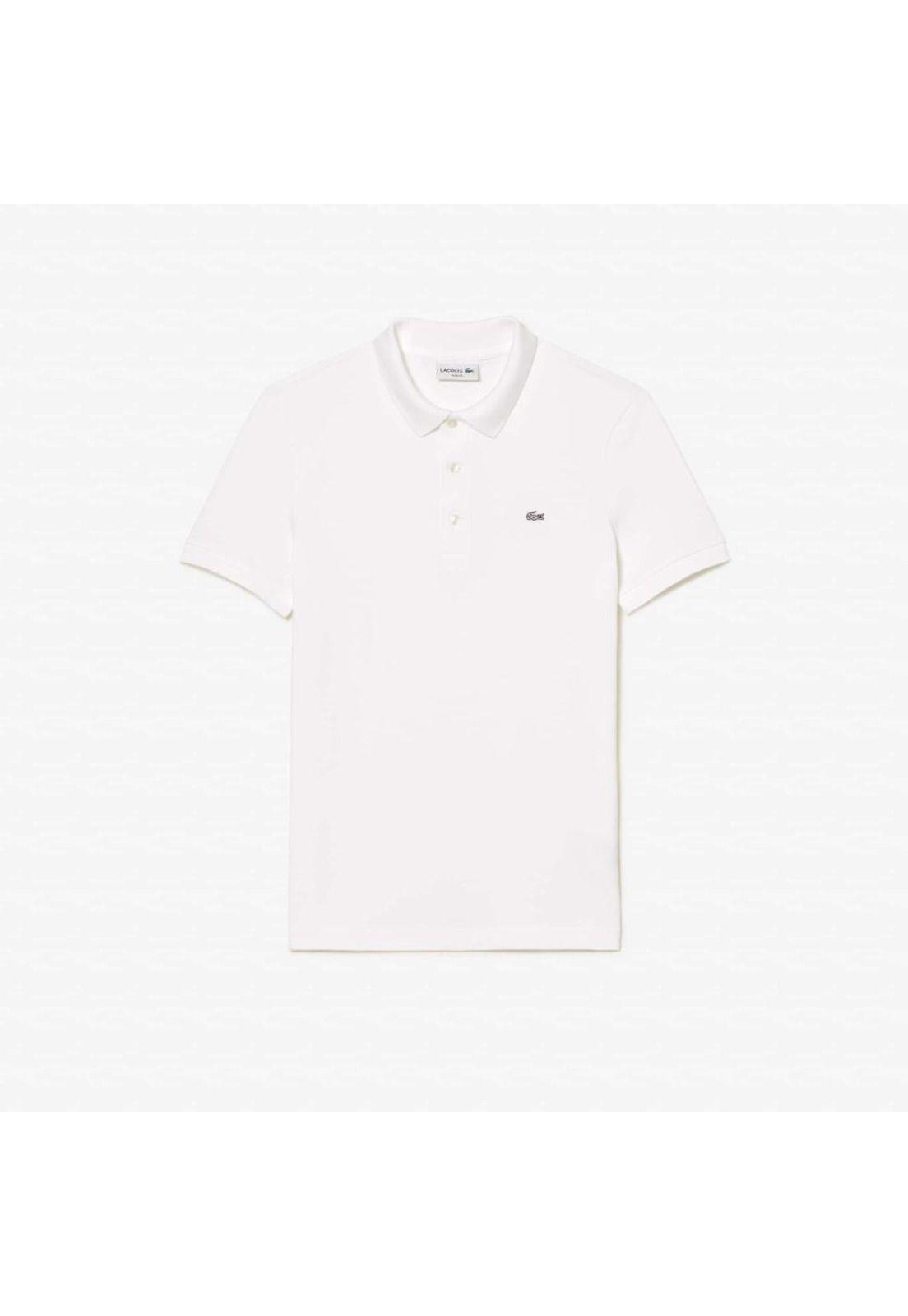 Polera Polo Lacoste PH4014 Hombre Blanco-2