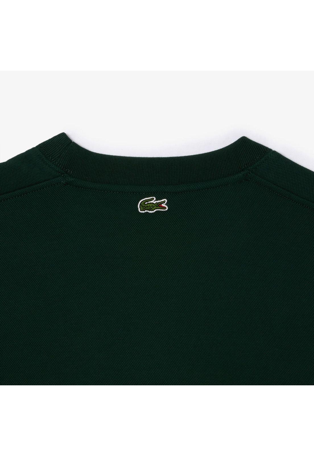 Polerón Lacoste SF7261 Mujer Verde-3