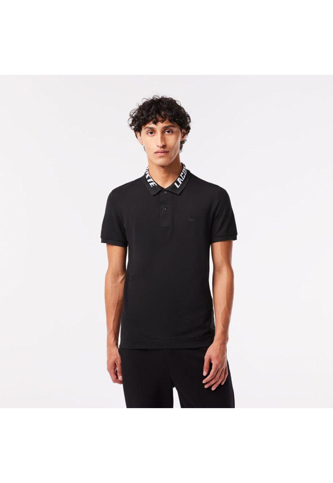 Polera Polo Lacoste PH9642 Hombre Negro-0