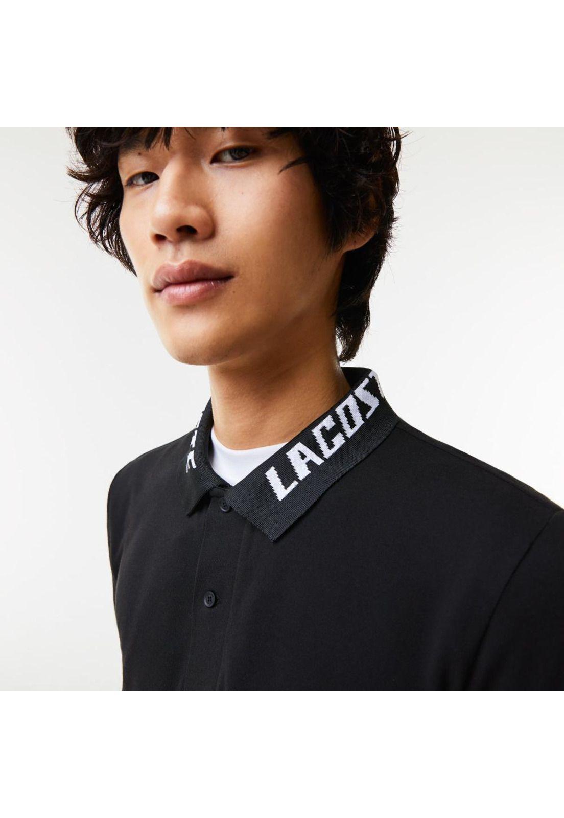 Polera Polo Lacoste PH9642 Hombre Negro-3