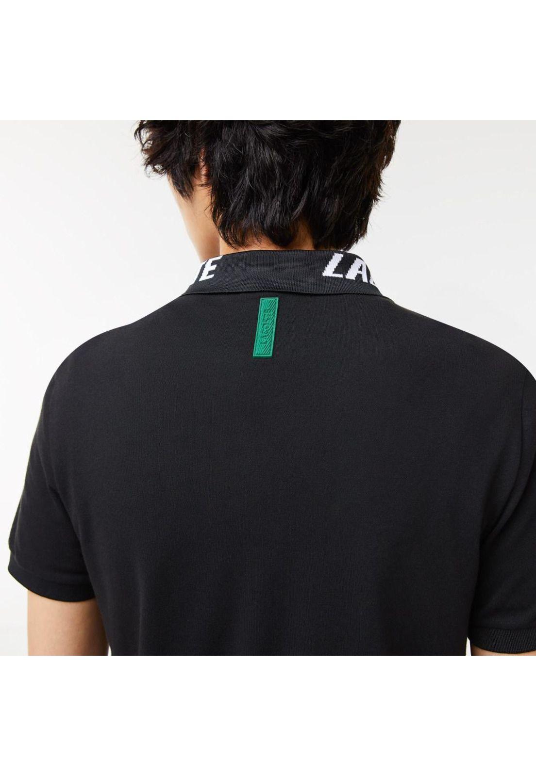 Polera Polo Lacoste PH9642 Hombre Negro-4