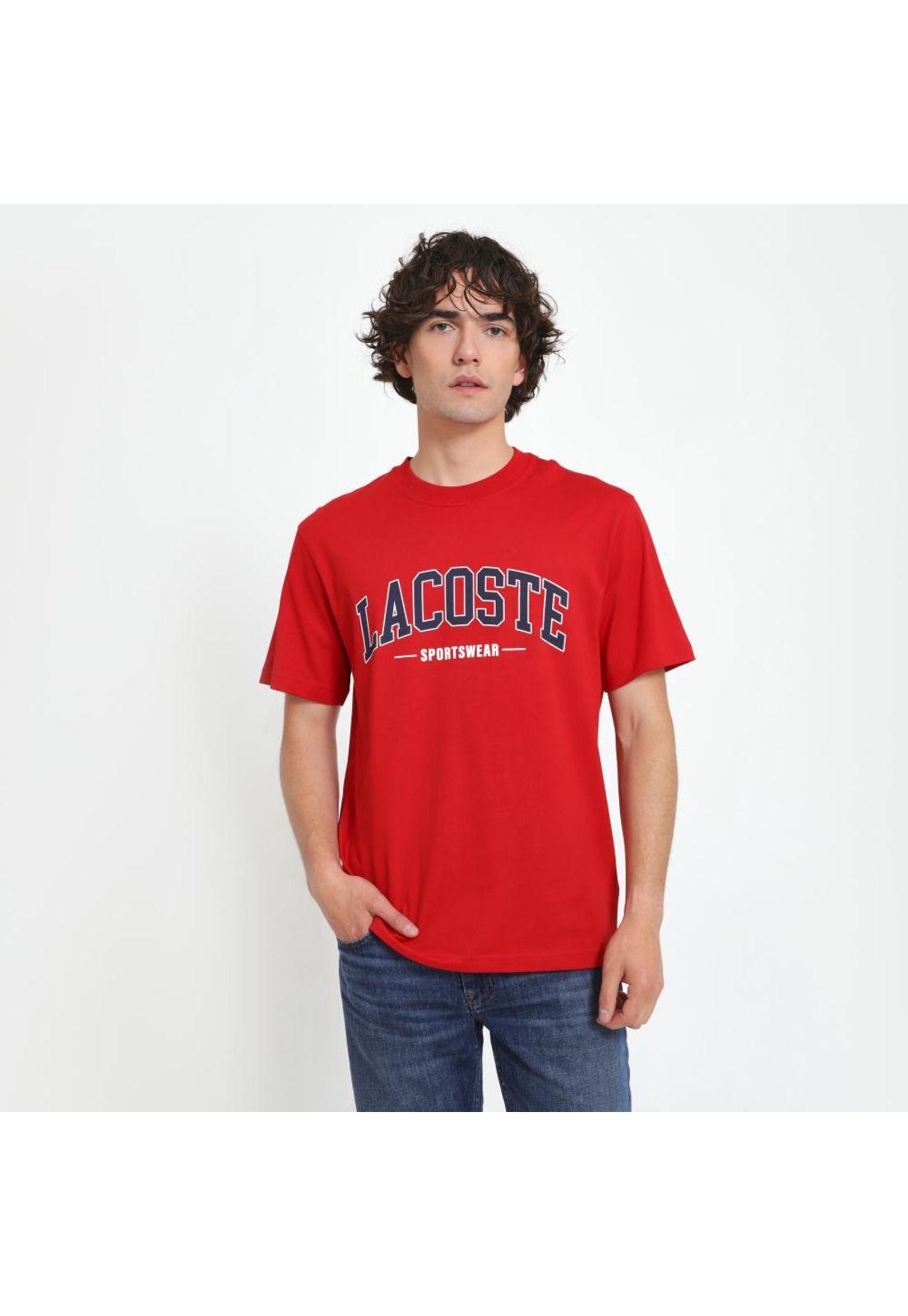 Polera Lacoste TH6565 Hombre Blanco-0