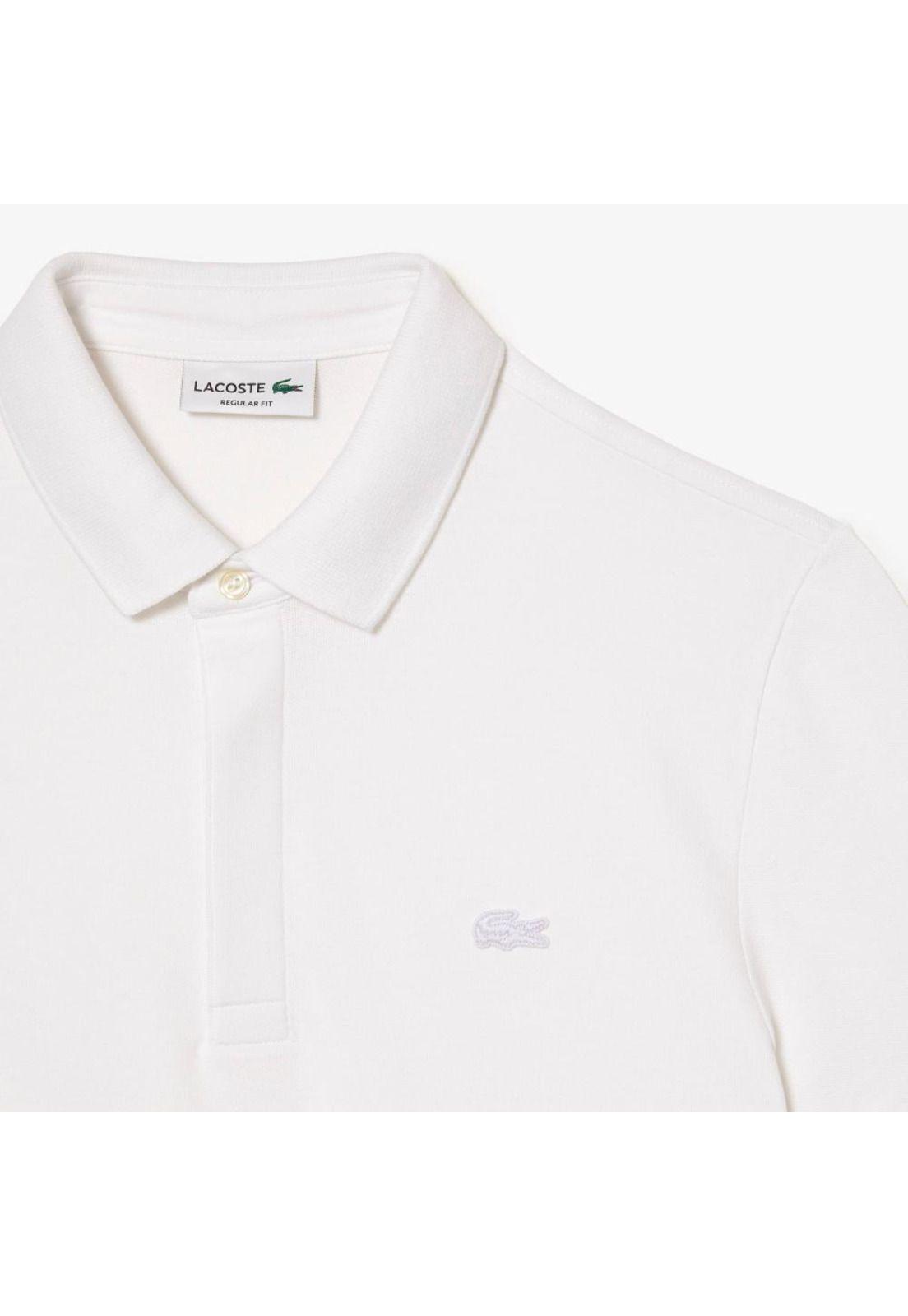 Polera Polo Algodón Hombre Lacoste PH5522 Celeste-5
